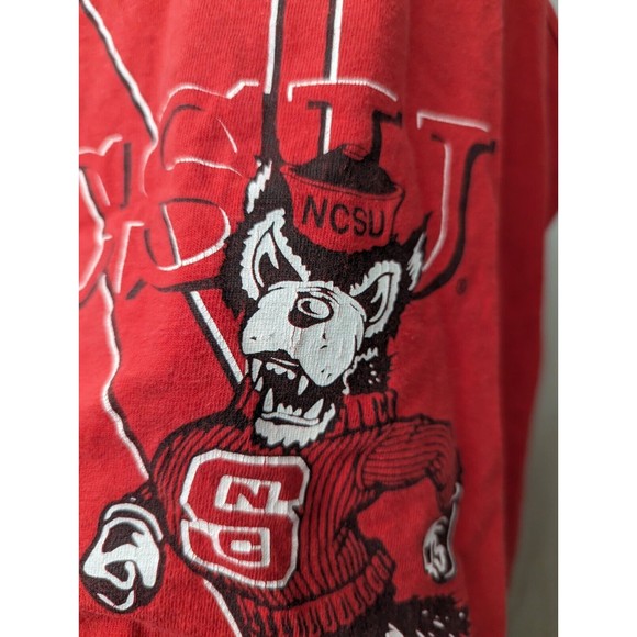 Vintage North Carolina NC State Wolfpack Tank Top Adult M Medium Single Stitch - Picture 7 of 14